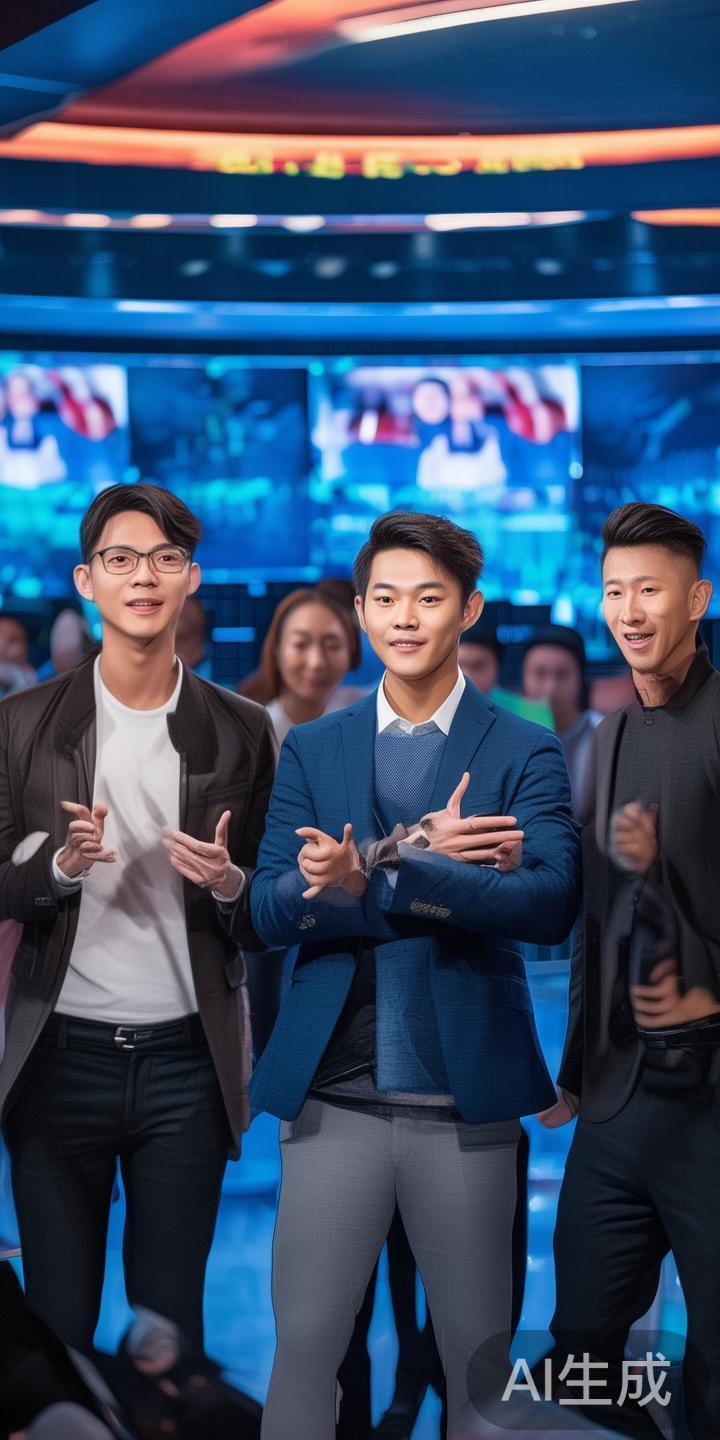 新锐主播代表：如张婷、刘涛等，他们多为年轻一代体育